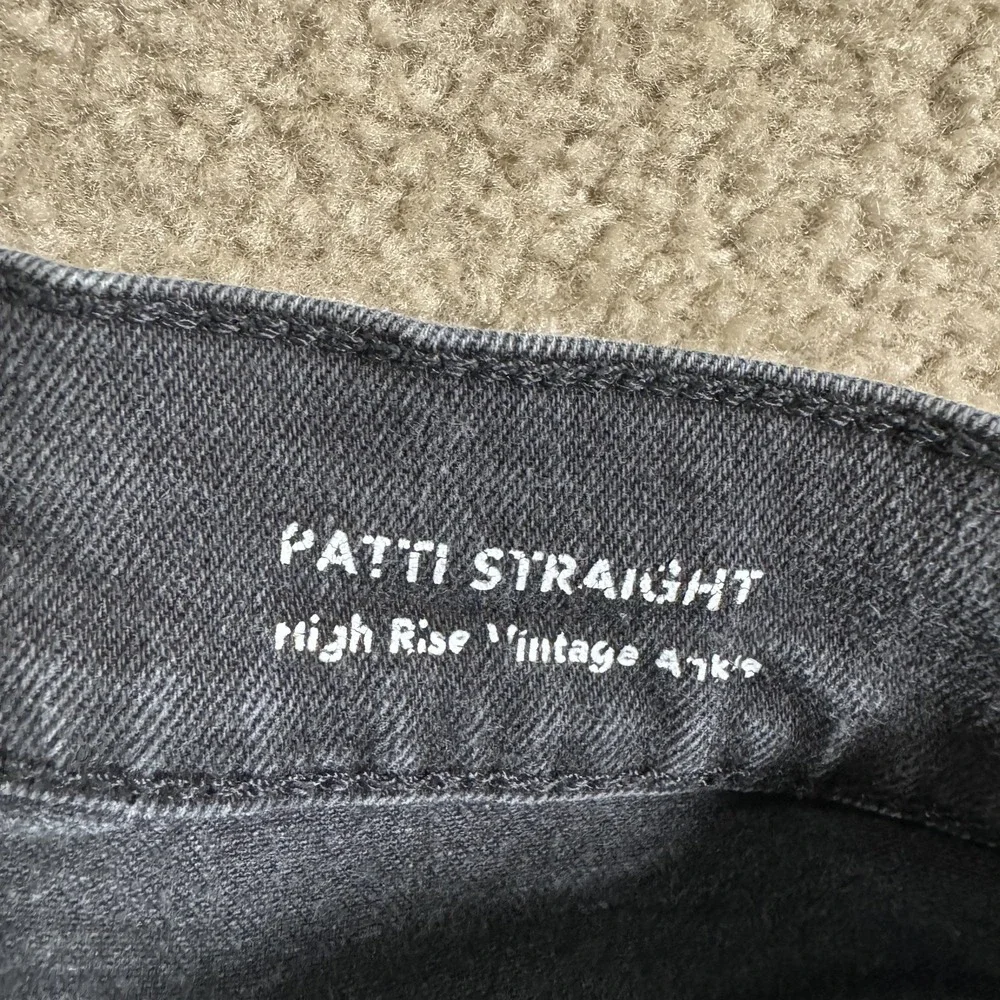 DL1961 Patti Straight Jeans Womens 28 Gray High Rise Vintage Ankle Crop‎ Denim